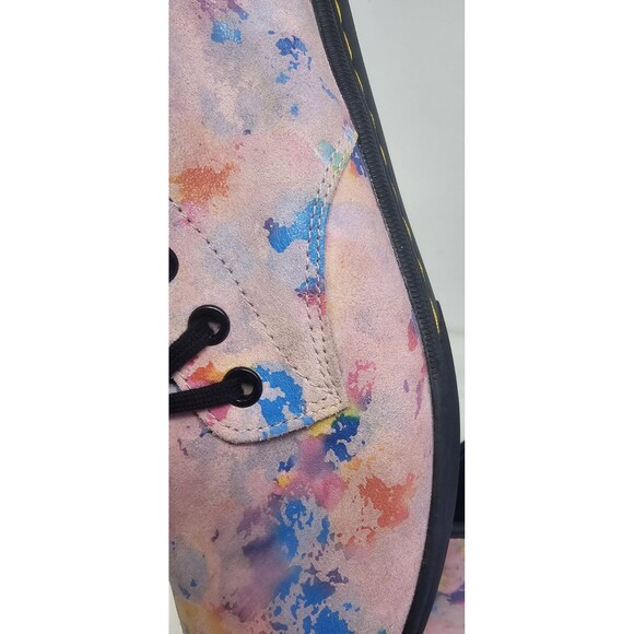 Dr. Martens Women’s 8 Sheridan Confetti Suede Casual Lace Up Combat Boots - Picture 14 of 15